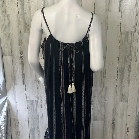 A2- Maxi patterned long dress NEW size M (8-10) TIME AND TRU - Picture 4 of 6